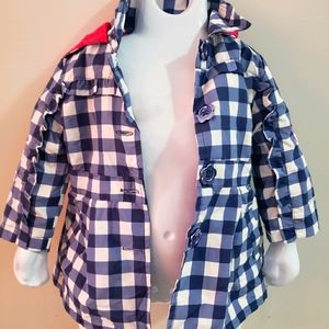 Checkered Rain Jacket